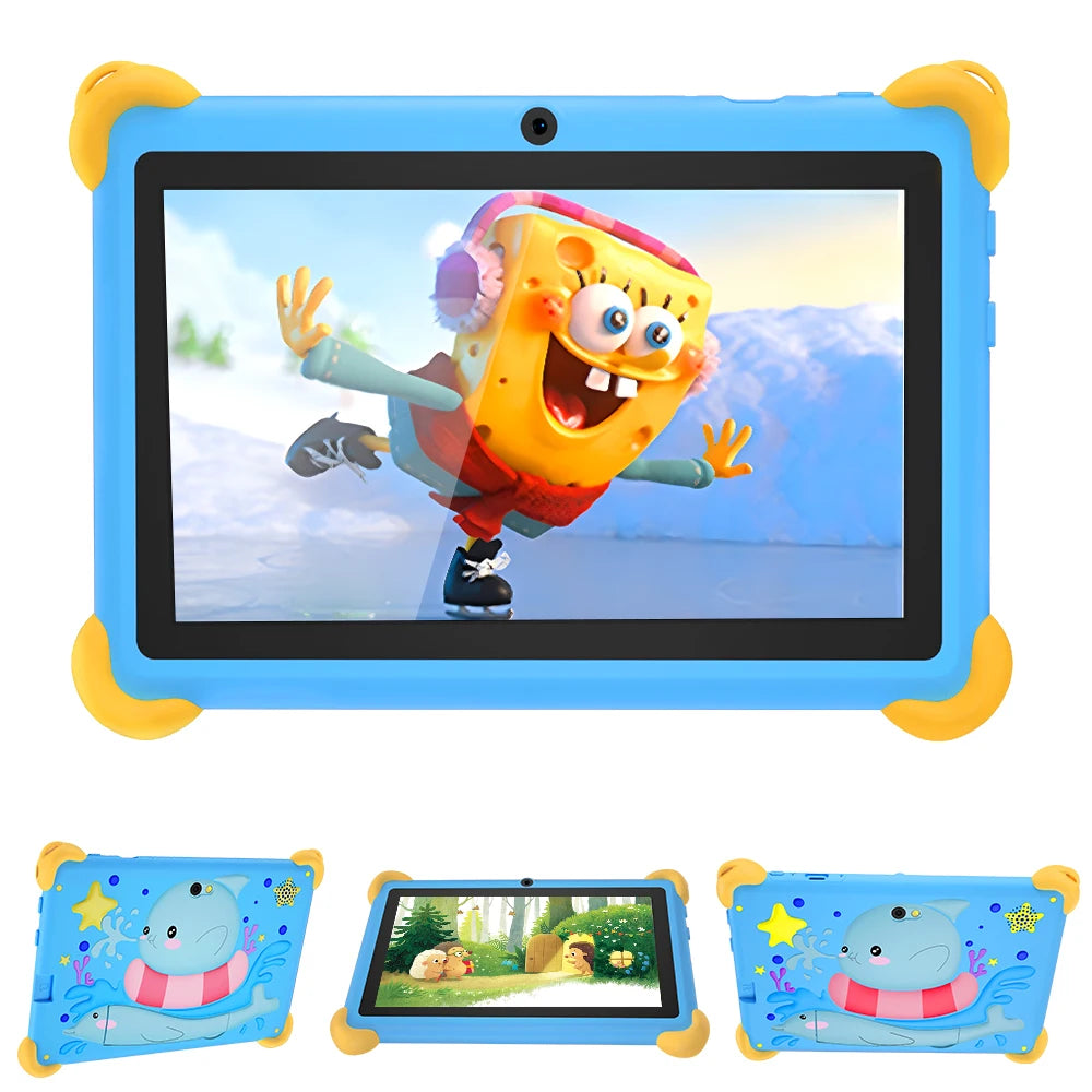 Lasten Tabletti 7 Tuumaa 4GB RAM 64GB ROM Android 12 2