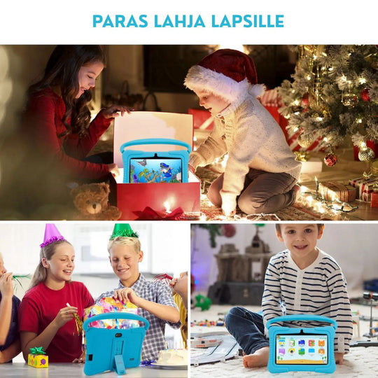 Lasten Tabletti 7 Tuumaa Android 12 2GB RAM 32GB Tallennus 1