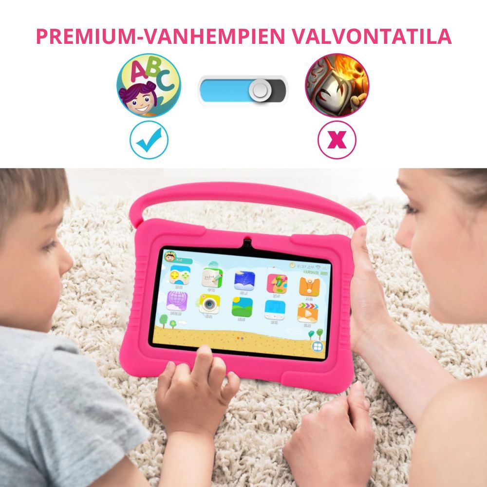 Lasten Tabletti 7 Tuumaa Android 12 2GB RAM 32GB Tallennus – Belleza-fi