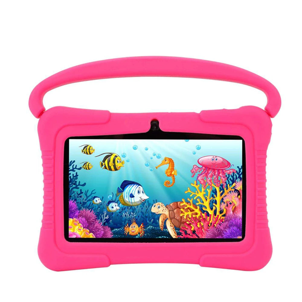 Lasten Tabletti 7 Tuumaa Android 12 2GB RAM 32GB Tallennus 8