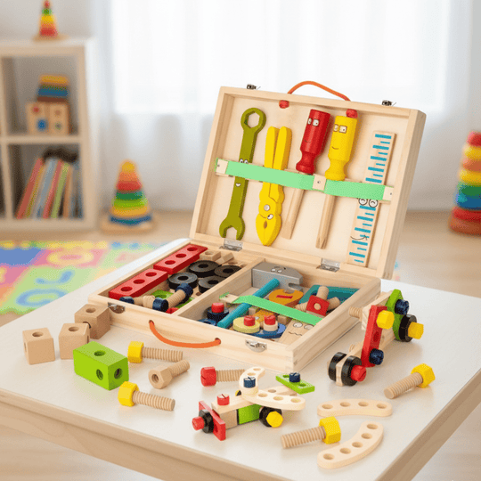 Lasten Työkalulaukku Montessori-tyyliin 0