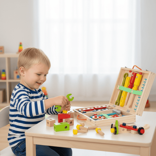 Lasten Työkalulaukku Montessori-tyyliin 1