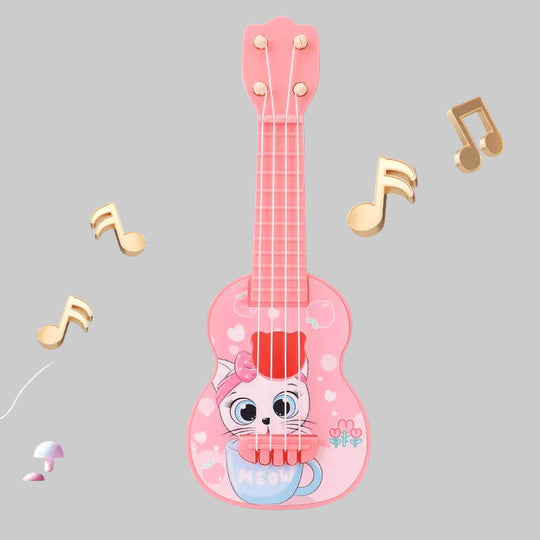 Lasten Ukulele Kissateemainen Musikaali 0