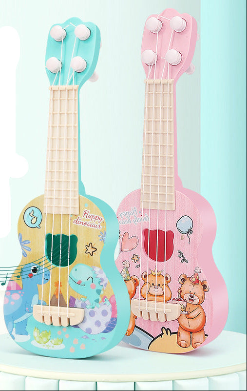 Lasten Ukulele Leikkisoitin Hauskalla Designilla 0