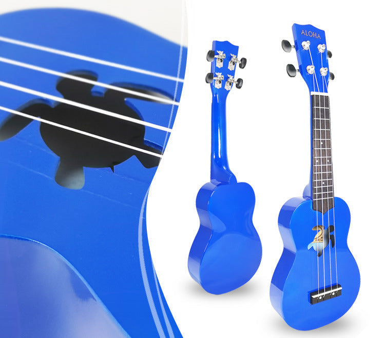 Lasten Ukulele Värikäs Design 10