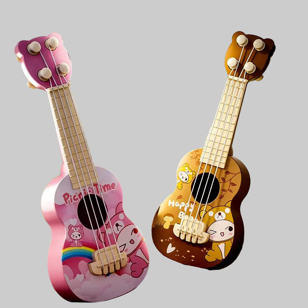 Lasten akustinen ukulele hauska muotoilu 2