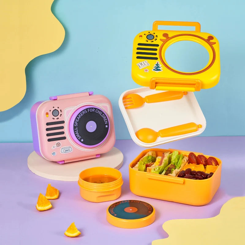 Lasten kannettava musiikkikaiutin värikkäällä designilla 2