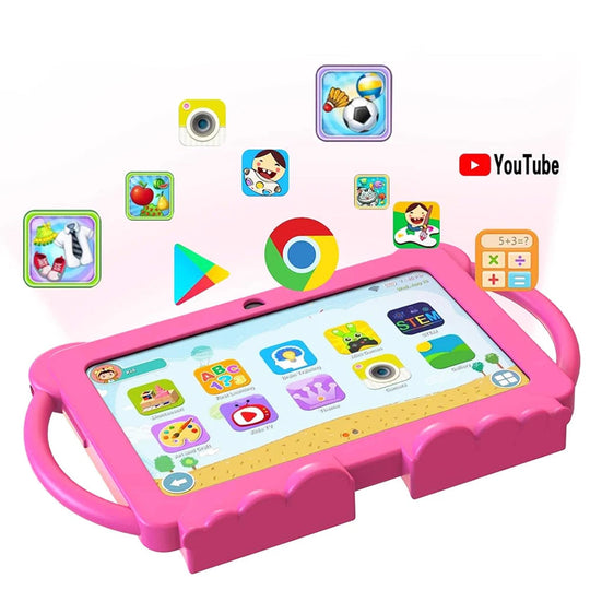 Lasten oppimistabletti 7 tuumaa Android 12 ja 32 Gt muistia 2
