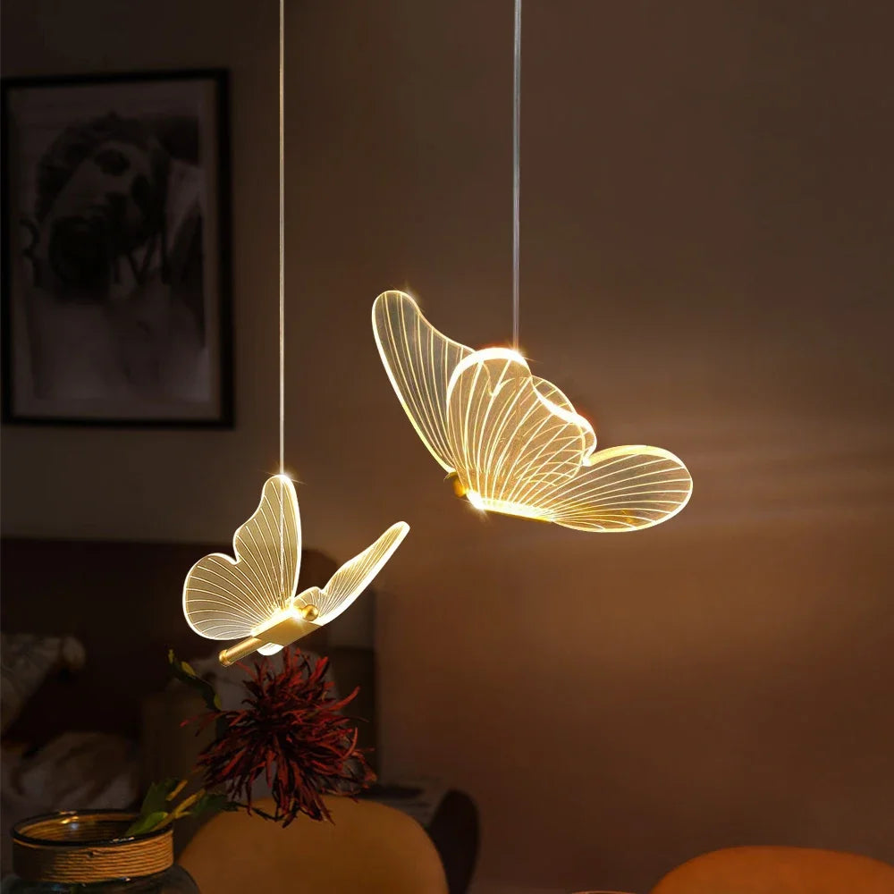 Lastenhuoneen LED-perhoslampu, Taianomainen ja Värikäs 1