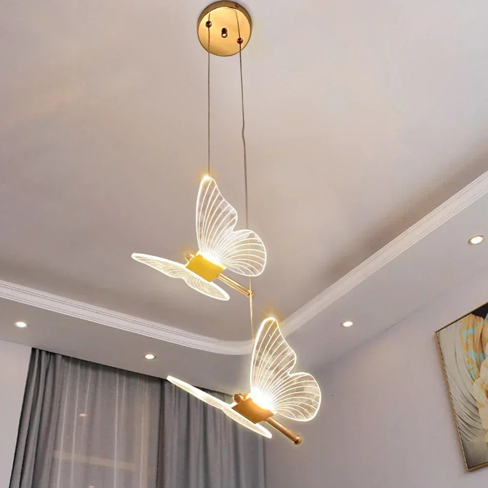 Lastenhuoneen LED-perhoslampu, Taianomainen ja Värikäs 5