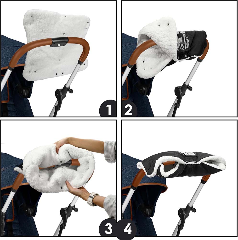 Lastenvaunujen Käsineet Talvikäyttöön 1