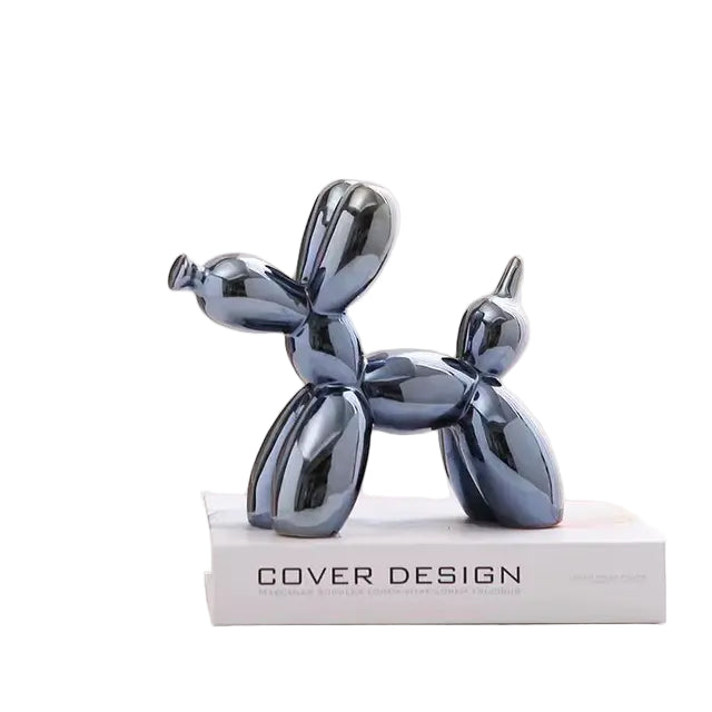 Leikkisä Ilmapallokoira Veistos Sisustukseen 0