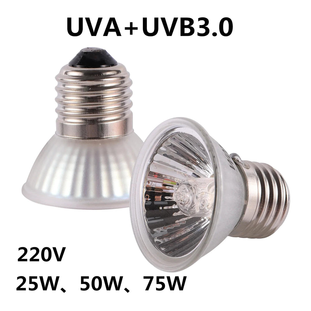 Lemmikkieläinten UVA+UVB-lamppu 25W/50W/75W Matelijoille 4
