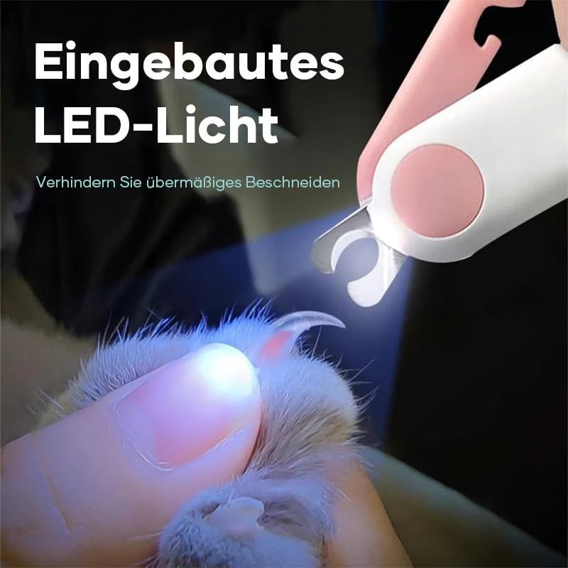 Lemmikkien Kynsileikkurit LED-Valolla Ergonominen 2