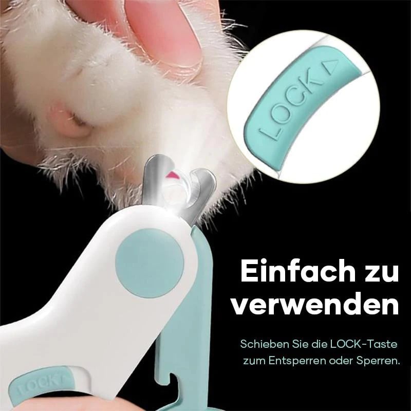 Lemmikkien Kynsileikkurit LED-Valolla Ergonominen 3