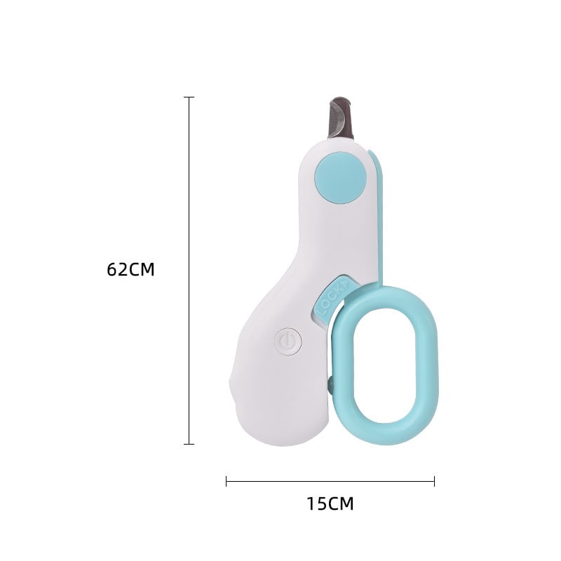Lemmikkien Kynsileikkurit LED-Valolla Ergonominen 7