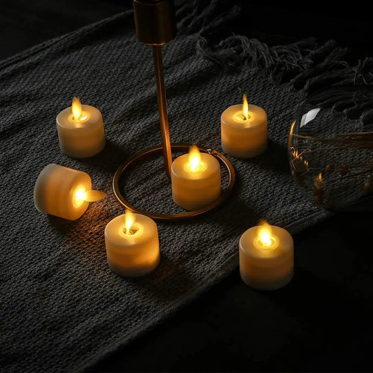 Liekitön LED -tealight -kynttilä Tyylikäs Valaistus 2