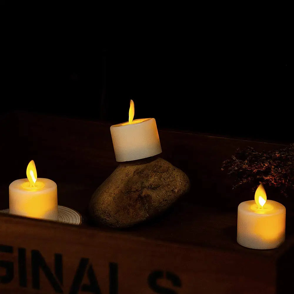 Liekitön LED -tealight -kynttilä Tyylikäs Valaistus 3