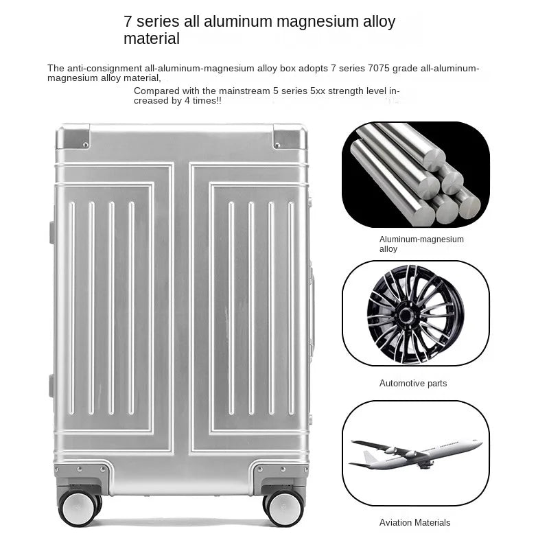 Liikelaukku Berlin Alumiini-Magnesium Rakenne 8