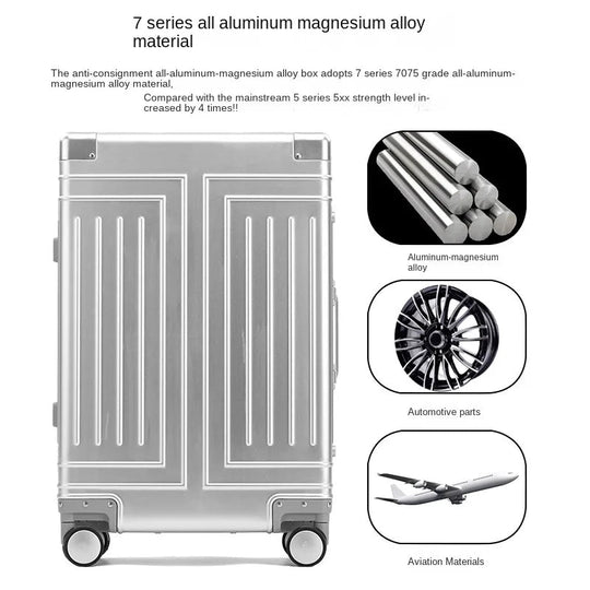 Liikelaukku Berlin Alumiini-Magnesium Rakenne 8
