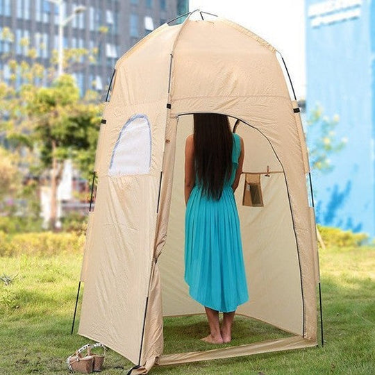 Liikkuva Pukuhuone Pop-up-mallilla Retkeilyyn ja Ulkoiluun 1