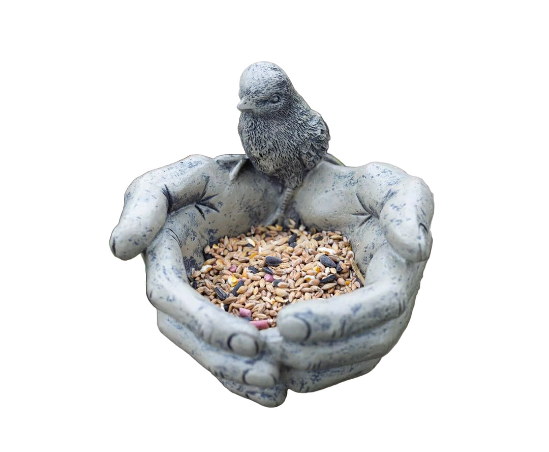 Lintujen Ruokintatalo Taiteellisella Käsi Designilla 0