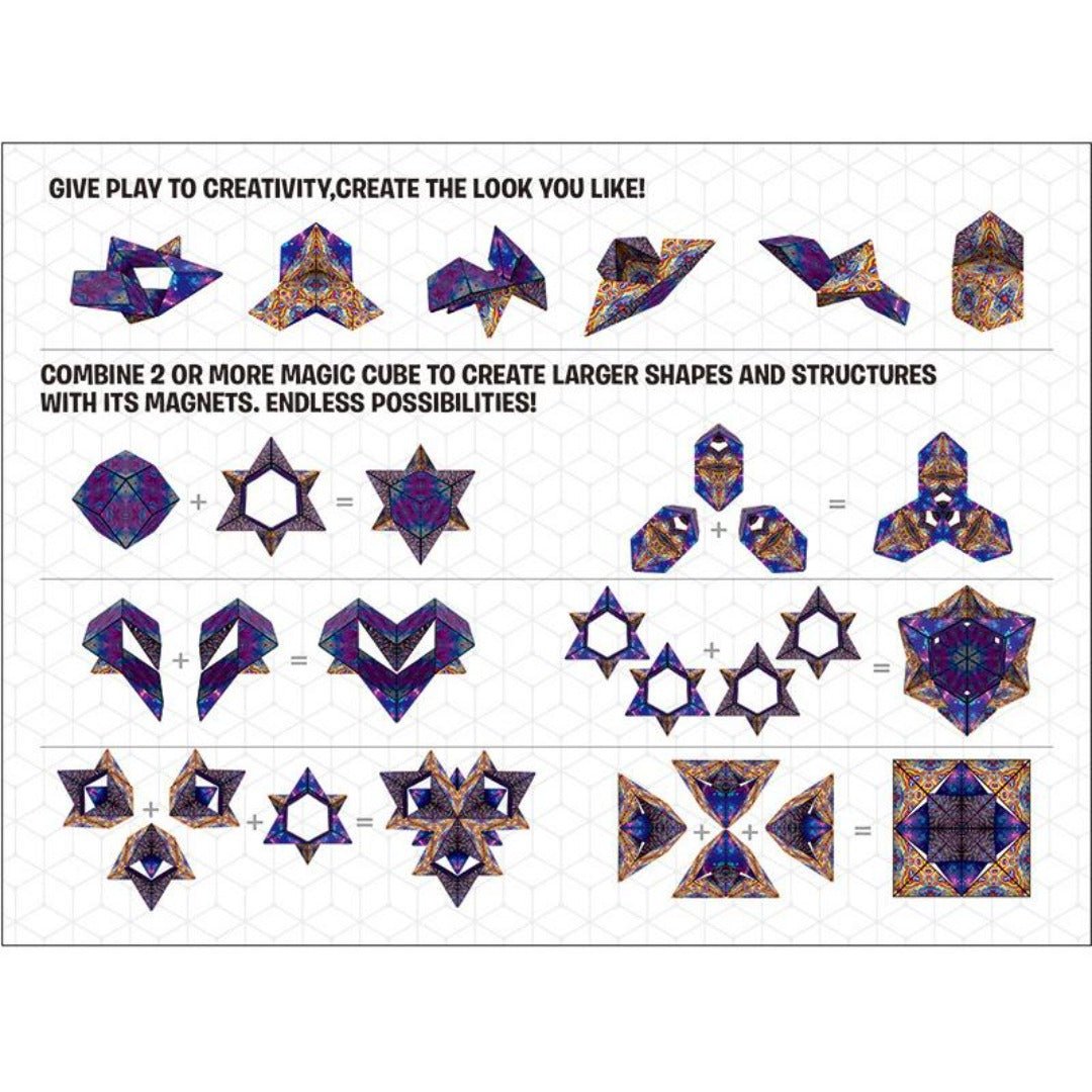 Luova Magneettikuutio Aktiviteetti 6+ 8