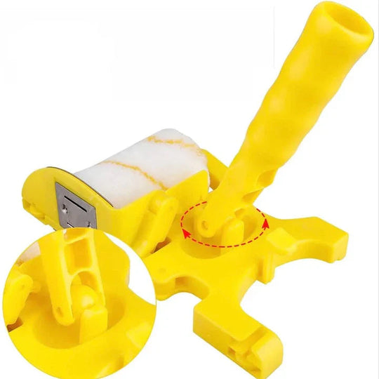 Maalausroller Kulmat ja Reunat Ergonominen Kestävä Muovi Vaahtorulla 6
