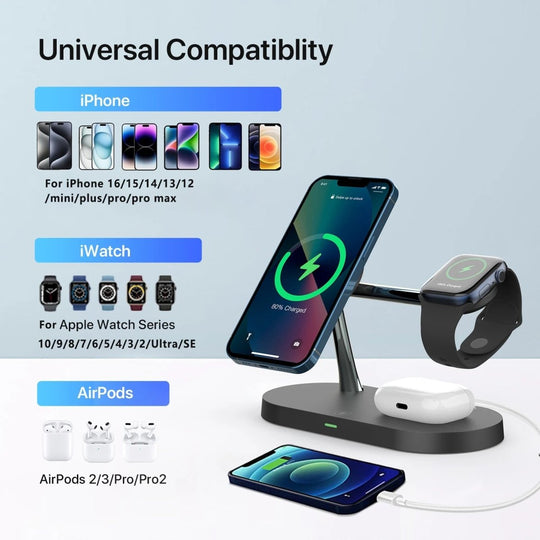 MagSafe-latausasema iPhonelle, Apple Watchille ja AirPods-laitteille 6