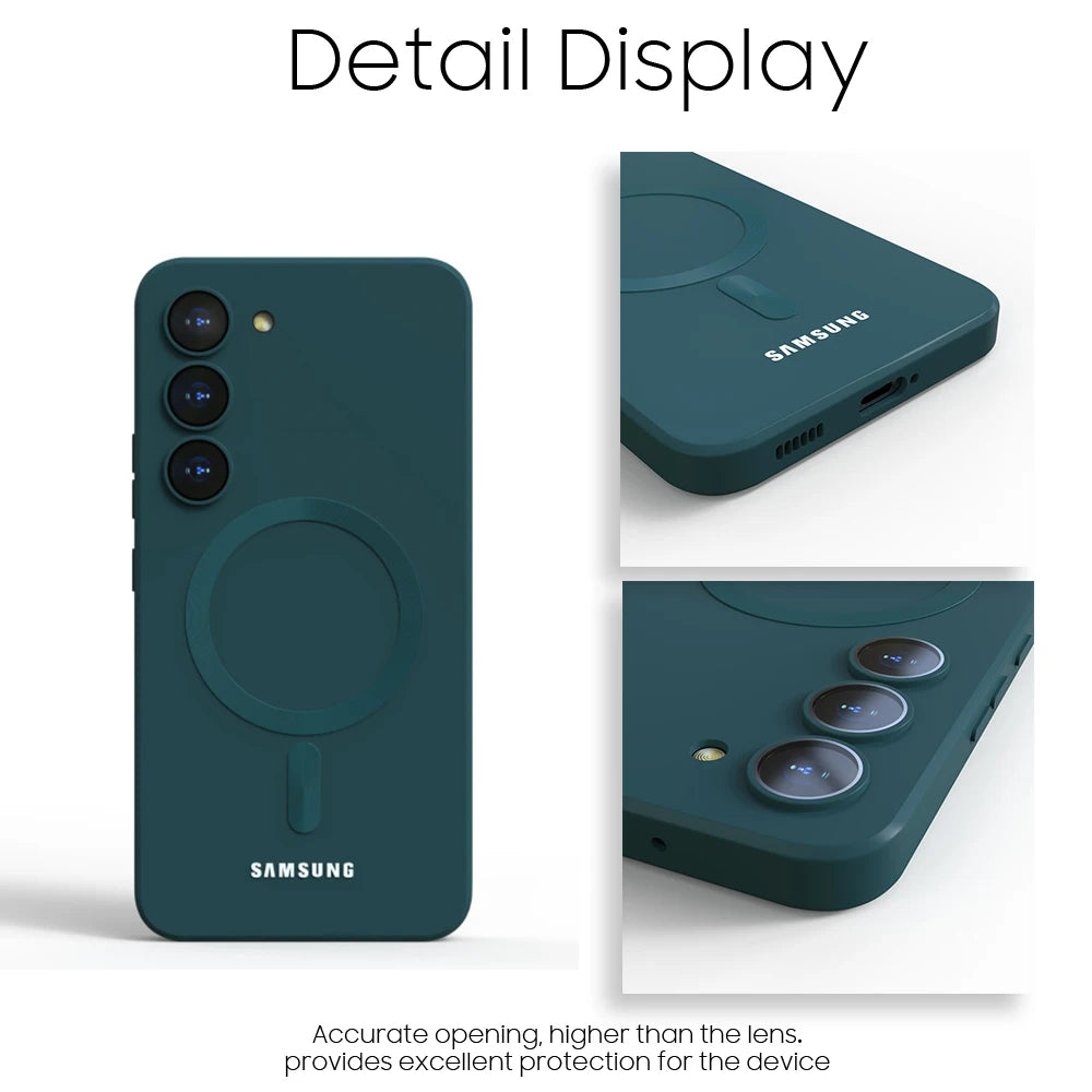 Magneettikotelo Samsung Galaxy S25 S24 S23 S22 S21 Plus S20 FE Iskunkestävä Suojakotelo 2