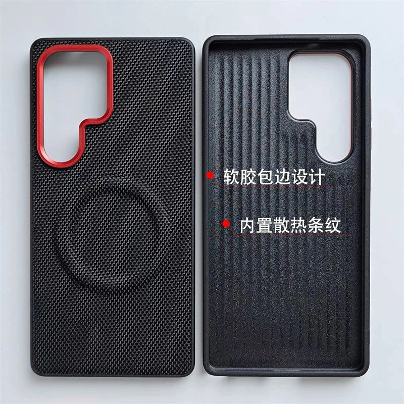 Magneettinen Puhelimen Kotelo Samsung Galaxy S25 Ultra Moderni Suoja 5