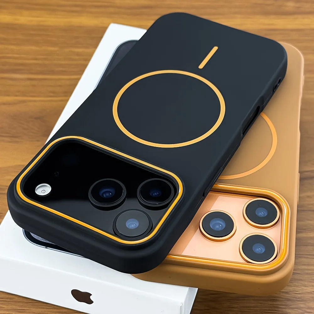 Magneettinen Puhelinkotelo iPhonelle Moderni Mattapintainen Design 0