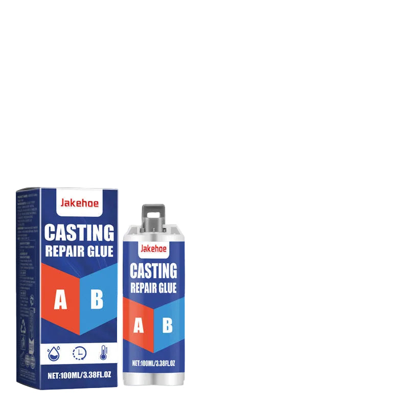 Metallikorjausliima Korkean Lämpötilan Kestävyyteen 100 ml 0