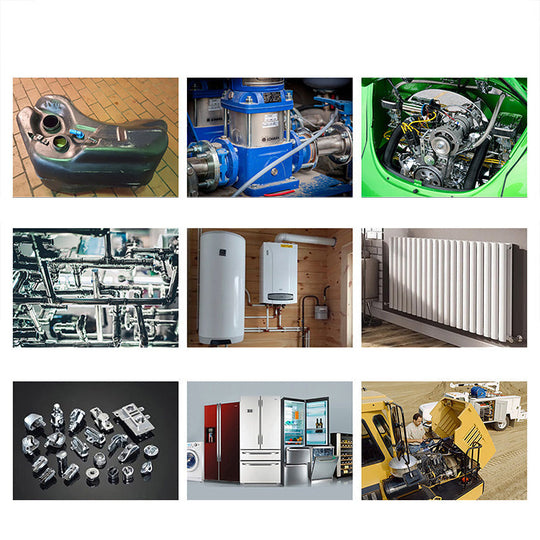 Metallikorjausliima Korkean Lämpötilan Kestävyyteen 100 ml 7