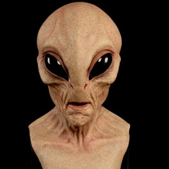 Miesten Alien Naamio Realistisella Tyylillä 11