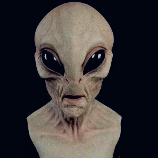 Miesten Alien Naamio Realistisella Tyylillä 7