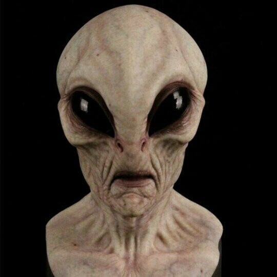 Miesten Alien Naamio Realistisella Tyylillä 9