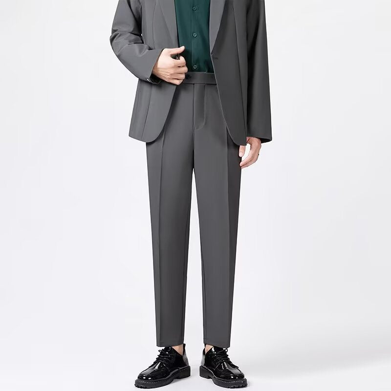 Miesten Ankelipituinen Housut Slim Fit Villa-sekoite 1