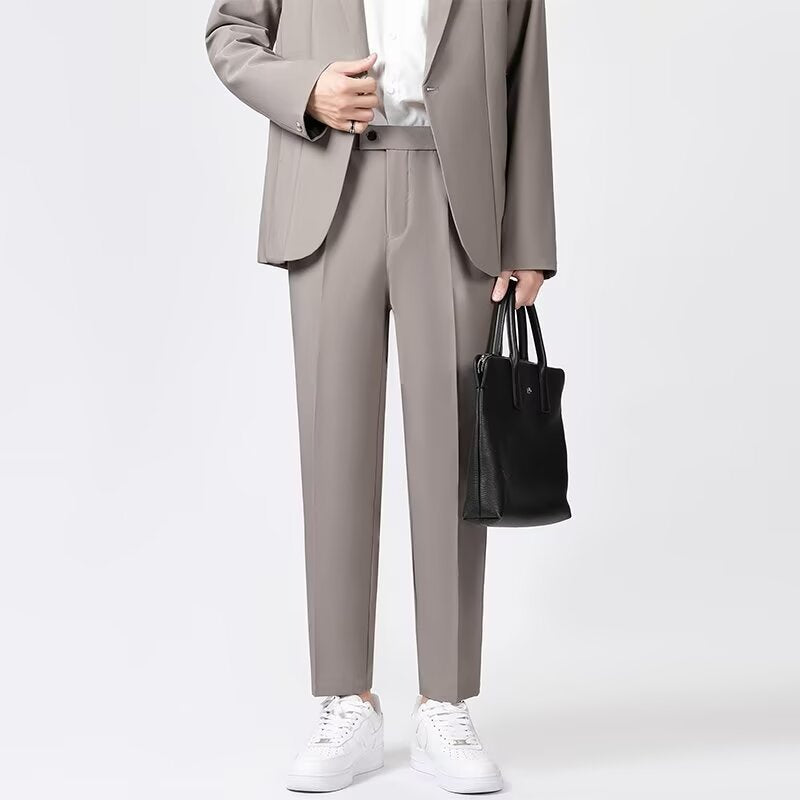 Miesten Ankelipituinen Housut Slim Fit Villa-sekoite 3