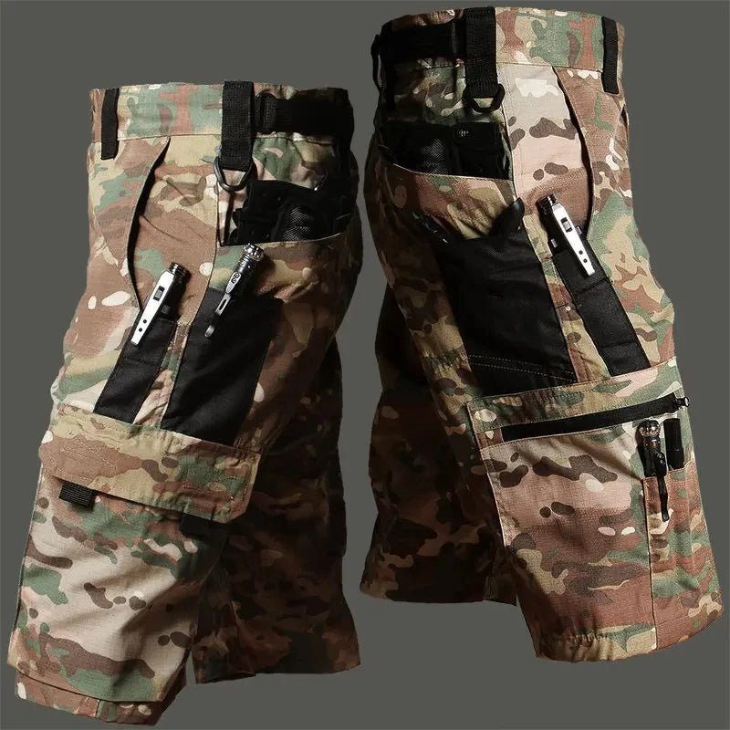 Miesten Bermuda Shortsit Naamiointi Tyylillä 0