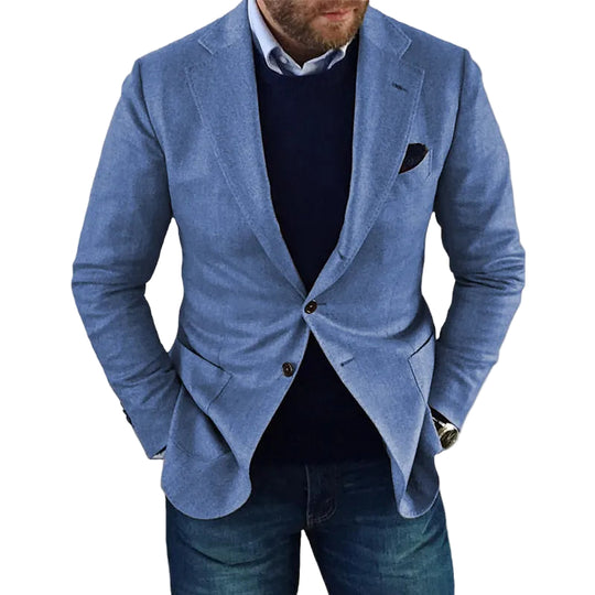 Miesten Blazer Klassinen Muotoilu 0