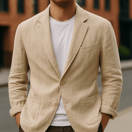 Miesten Blazer Slim Fit Tyylillä 5