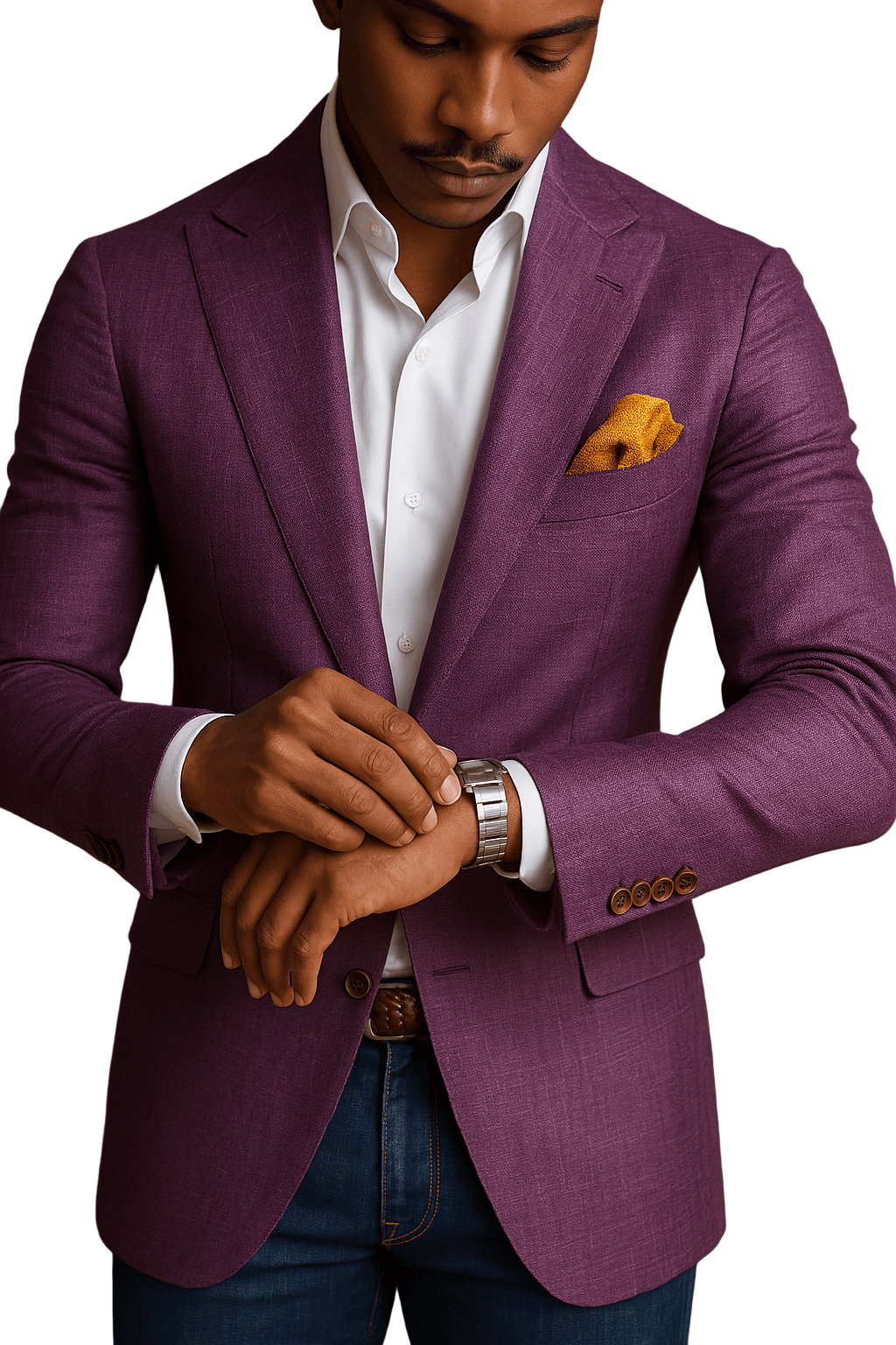 Miesten Bleiseri Slim Fit Modernilla Leikkauksella 0