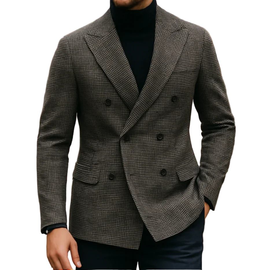 Miesten Bleiseri Tyylikkäällä Istuvuudella 5