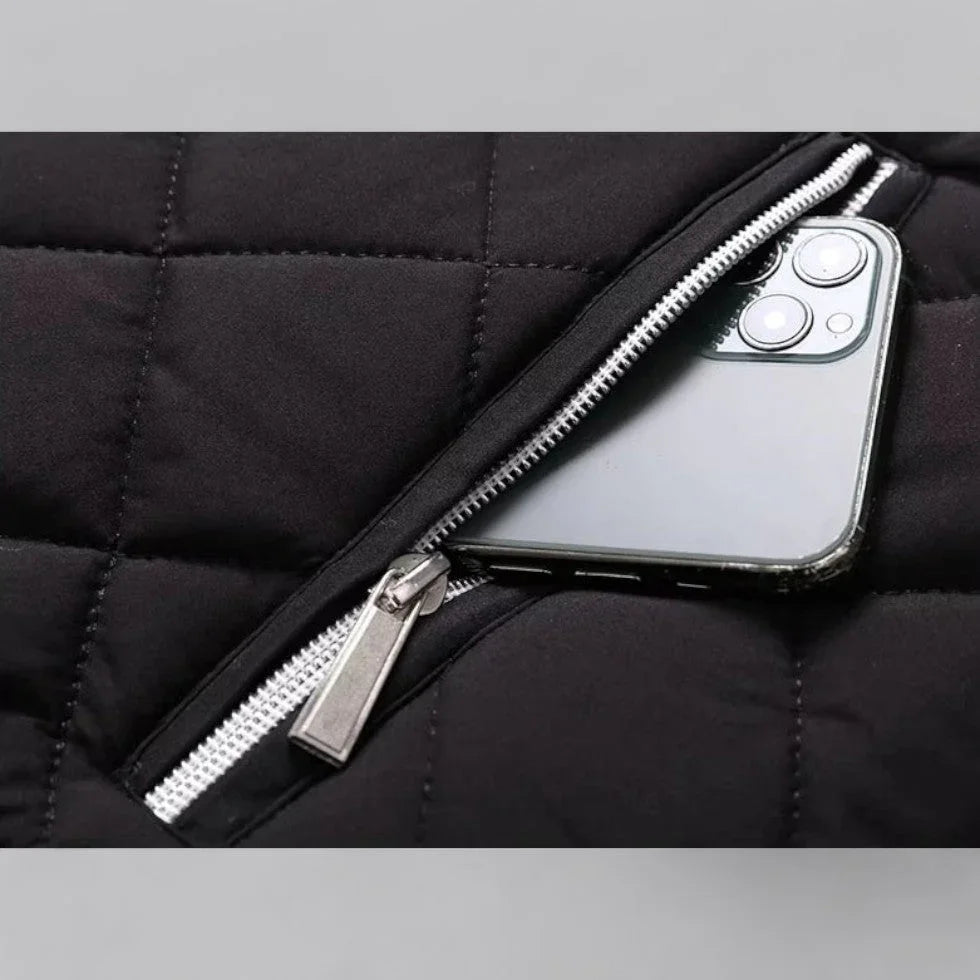 Miesten Bomber-takki Fleecevuorattu 3