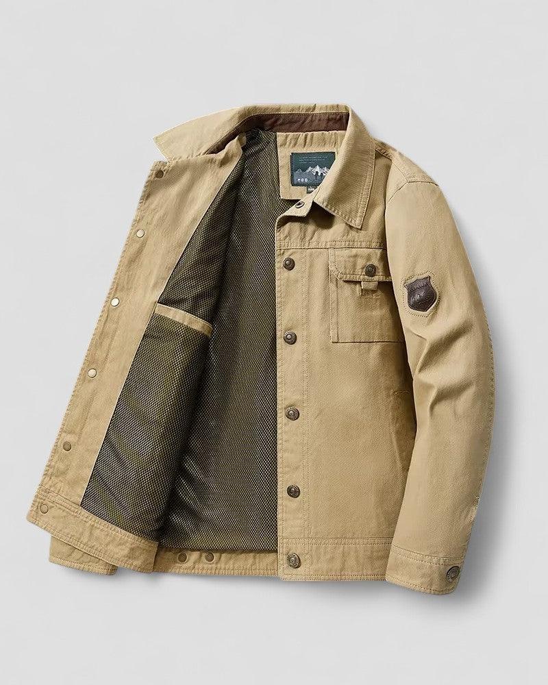 Miesten Bomber-takki Tuulenpitävillä Yksityiskohdilla 2