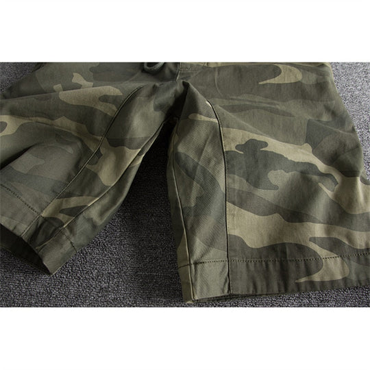 Miesten Camouflage Shortsit Ulkoiluun 4