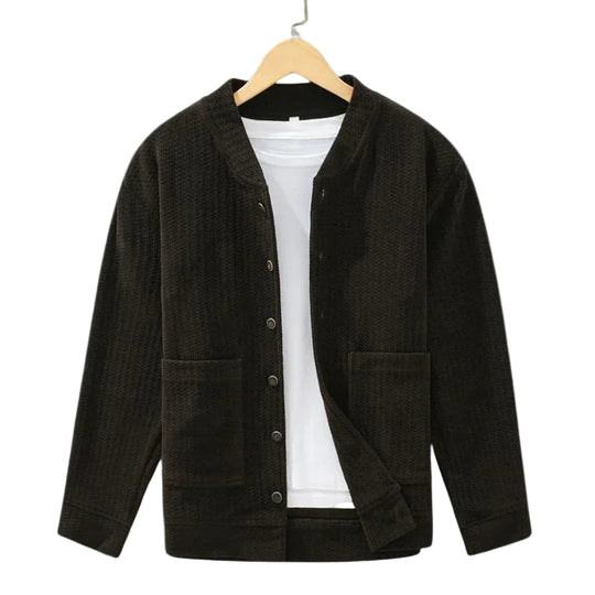 Miesten Cardigan Neulepintainen Rento 0