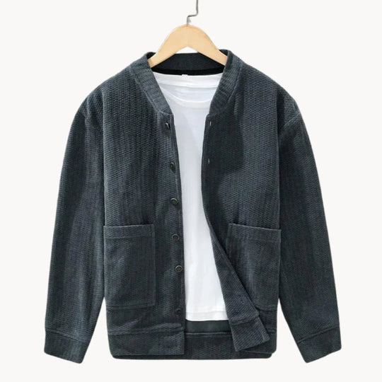 Miesten Cardigan Neulepintainen Rento 2