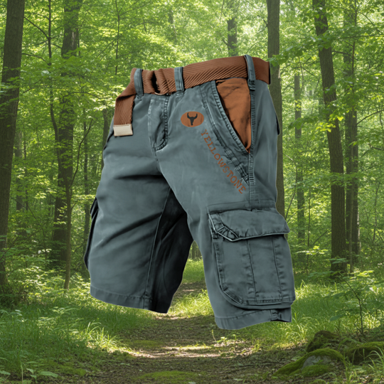 Miesten Cargo Shortsit Toiminnallisella Muotoilulla 5